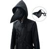 Stredoveký gotický retro kostým dlhý halloweensky cosplay kostým kabát pre mužov a ženy