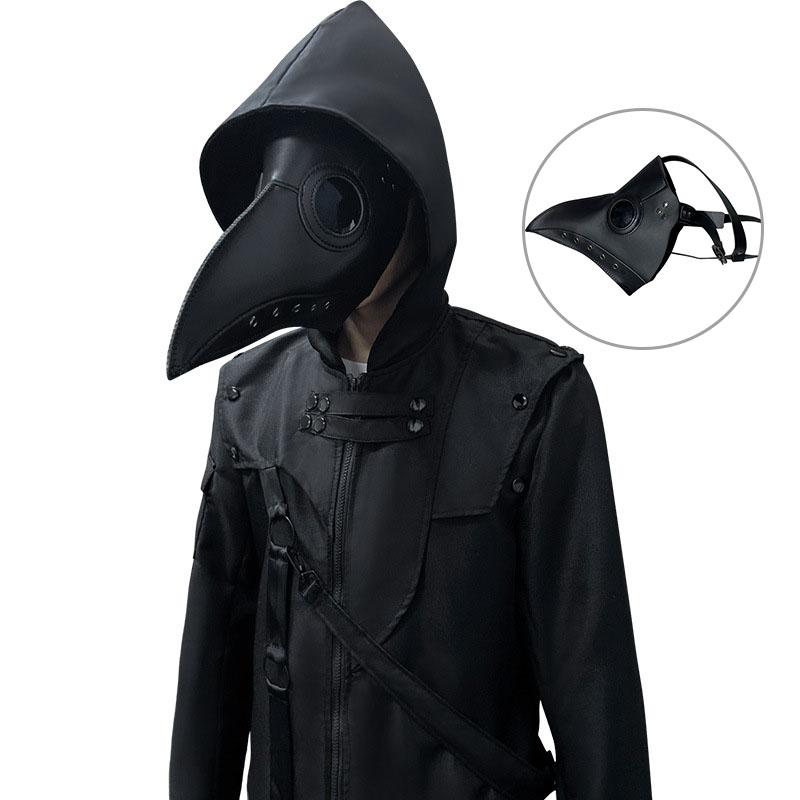 Stredoveký gotický retro kostým dlhý halloweensky cosplay kostým kabát pre mužov a ženy