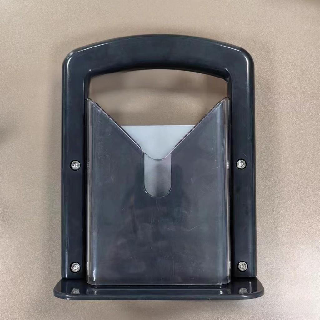 Moderner Bagel-Schneider Guillotine-Schneider Mit Logo Für Bäckerei-Geschenk Und Küchengebrauch