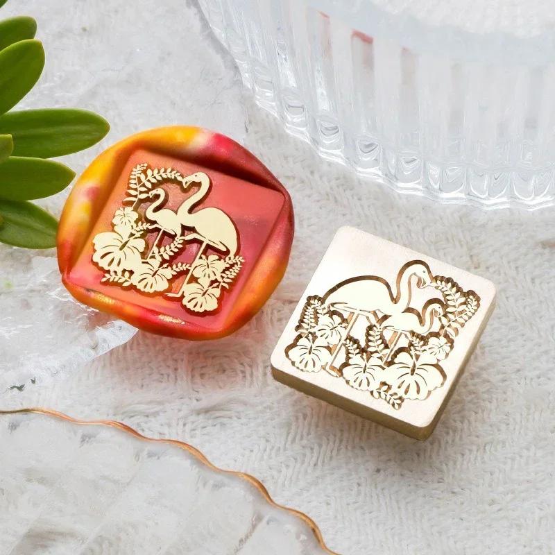 sealing stamp head  Animals Engraved Brass Seal stamp DIY scrapbooking Party gift invitation letter craft supplies ZT0136