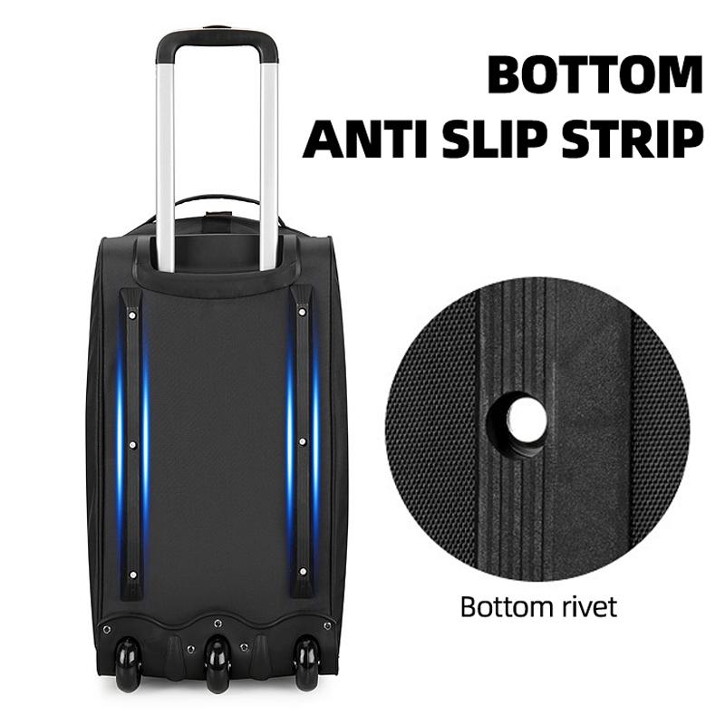 Large-capacity Luggage Case Tugboat Bag Wear-resistant Foldable Luggage Air Consignment Bag Hand-held Thickened Pulley Travel Bag