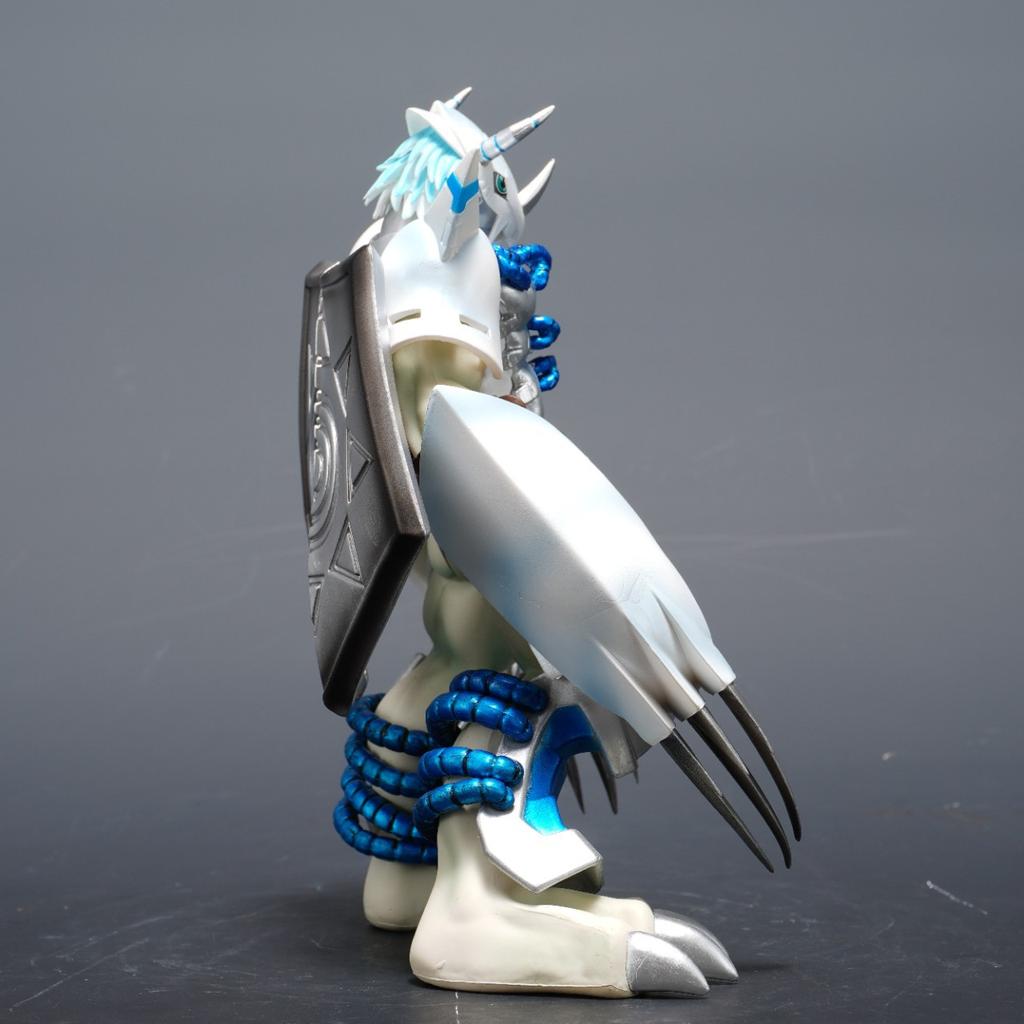 Anime Digital Monster Digimon White WarGreymon Action Figure Giocattoli 20cm