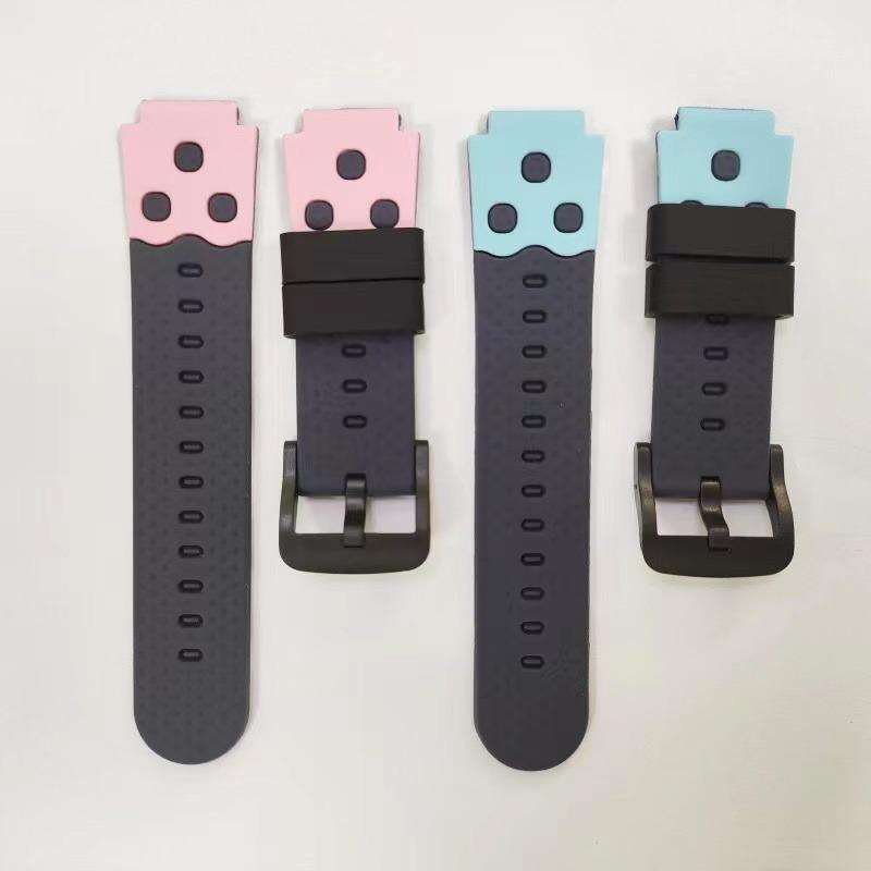 Cinturino di Ricambio in Silicone per Orologio Braccialetto Resistente al Sudore Cinturino Universale per Orologio Telefonico per Bambini Larghezza 15mm