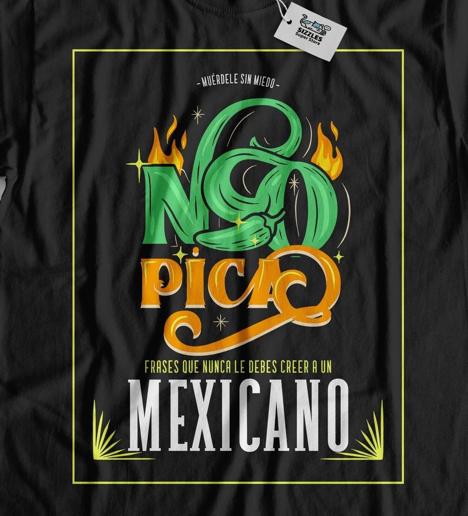 Unisex Spicy Mexican T-Shirt Mexico Hot Chilli Gifts