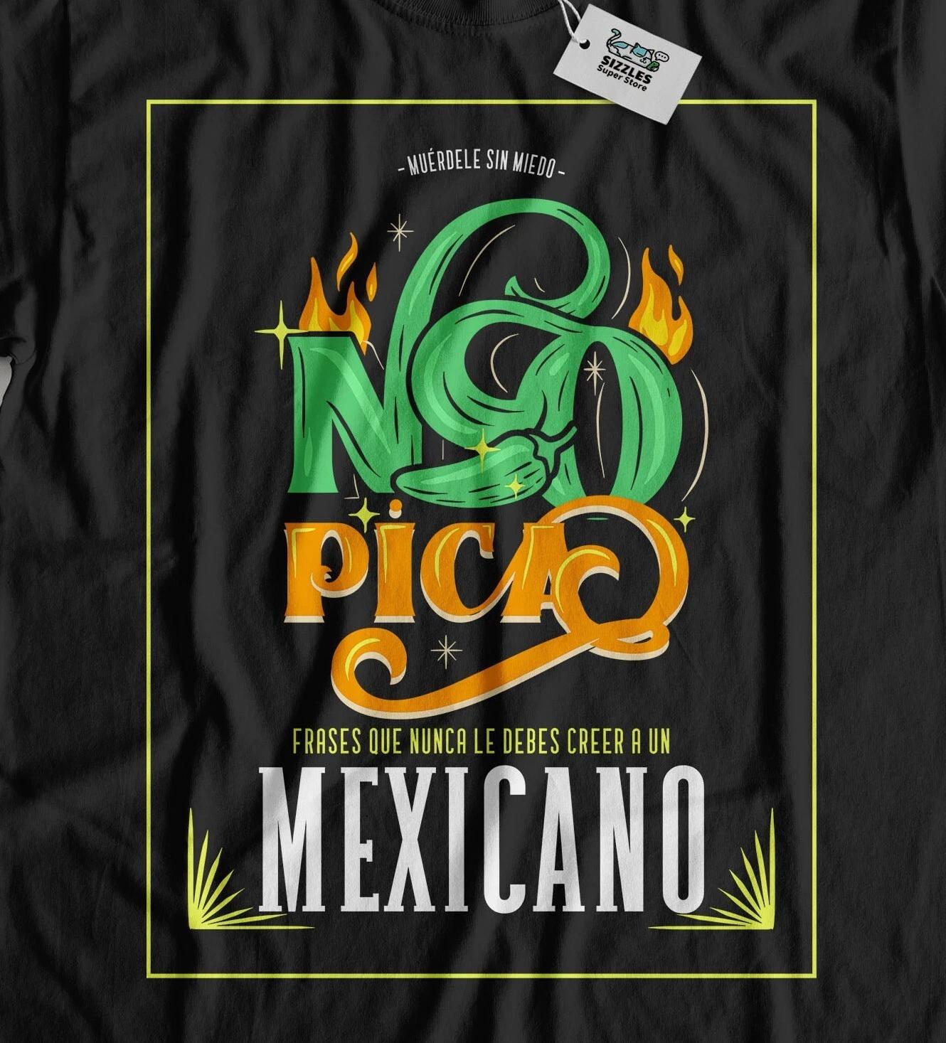 

Unisex Spicy Mexican T-Shirt Mexico Hot Chilli Gifts L