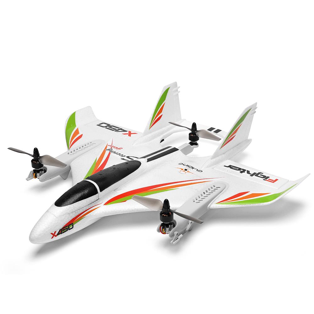 WLtoys XK X450 RC Flugzeug RC Segelflugzeug Starrflügelflugzeug mit 3 Modellen 2,4G 6CH 3D/6G RC