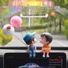 Newcomer Special: Cute Car Interior Ornaments - Rearview Mirror & Console Accessories with Free Shipping!
