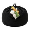 Washable Cover Bean Bag Cover Corduroy Sofa Chair Cover Beanbag Slipcover  for Small Space