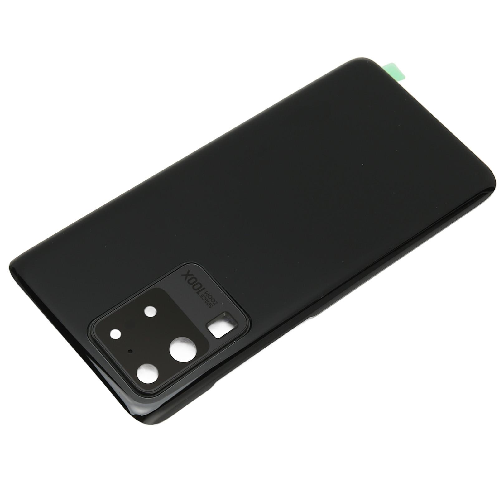 

Задняя крышка, корпус, дверь, замена для Samsung Galaxy S20 Ultra 5G со стеклом камеры чёрный