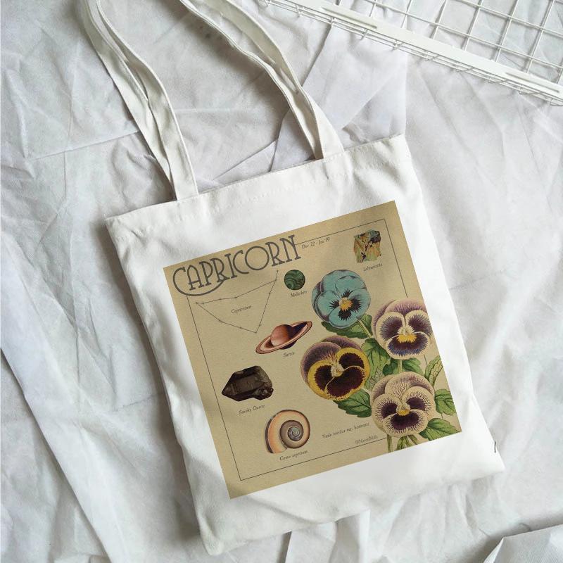 

Пляжная сумка-тоут, холщовая сумка на плечо, сумка для покупок, экологически чистая многоразовая сумка, женская кавайная повседневная эстетичная сумка для учителя рисования 24*26cm