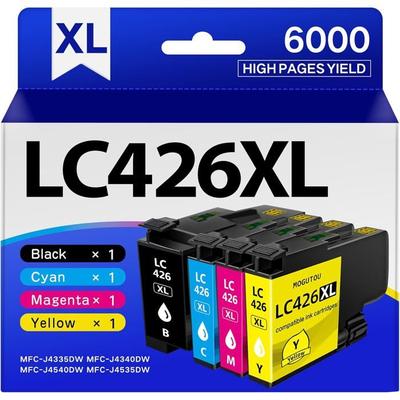 Ink Cartridges - LC426XL - Pack of 4 - High Capacity - Superior Quality Printing