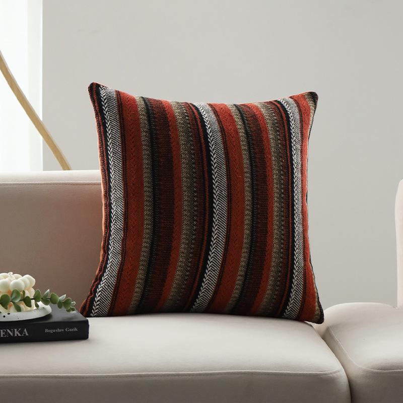 Bohemian Throw Pillow Cover Colorful Geometric Pattern Living Room Sofa Cushion Pillow Retro Hotel Pillow Cover