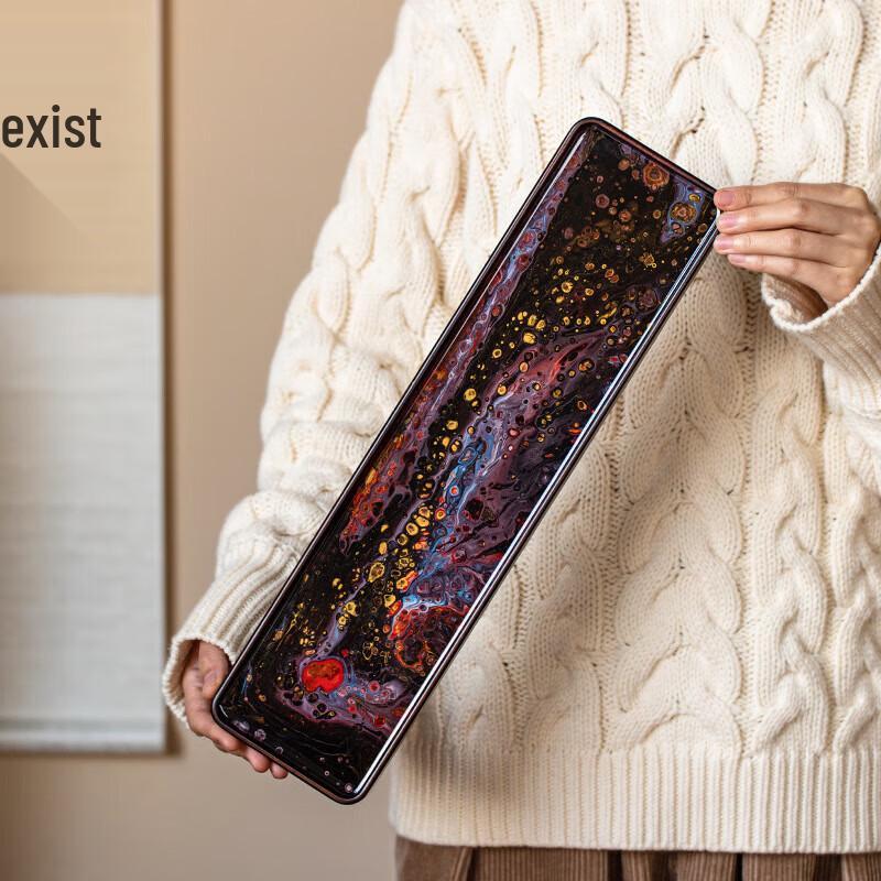 Поднос для заваривания чая методом сухого пролива из смолы и массива дерева