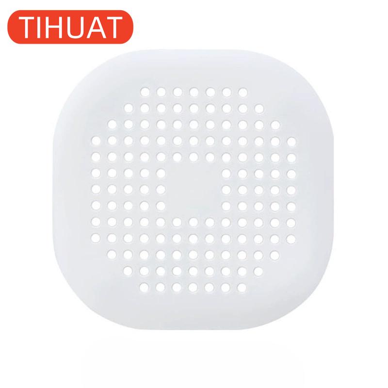 Sitko do włosów Filtr do zlewu zapobiegający blokowaniu Korek do odpływu podłogowego w wannie, pod prysznicem, Silikonowy stoper, Kuchenny dezodorant, Akcesoria łazienkowe