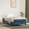 3144313 vidaXL Divan Bed with Mattress Dark Blue 90x200 Cm