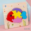 3D Wooden Puzzle Blocks for Toddlers: Educational Snap Fit Toys for Ages 3-6, Boys and Girls