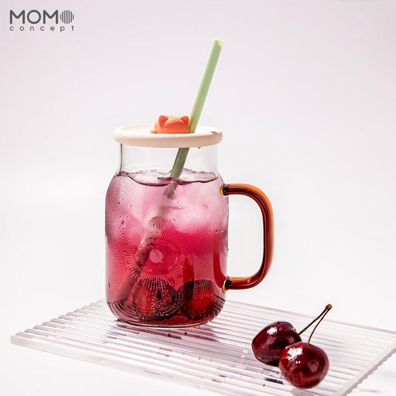MOMOCONCEPT Coconut Series Glass Straw Cup