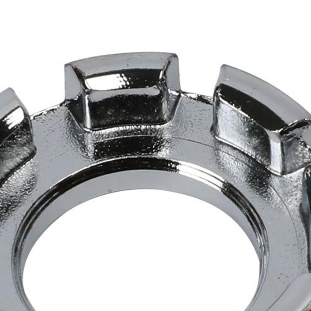 Bike Spoke Wrench Steel 8 Way Bike Spoke Adjustment Tool for Truing and Repairing Cycling Wheels