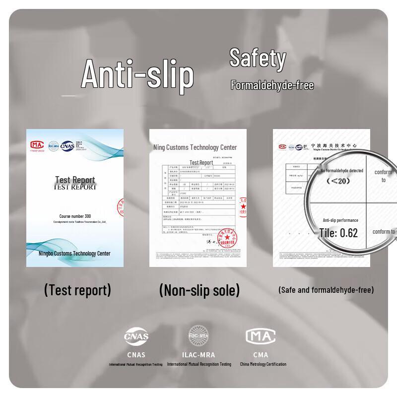 Gureide Men's Summer Soft-Sole Bathroom Slippers