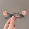 Nuovo pettine colorato a forma di cuore, pettine per capelli a estrazione a forma di stella, fascia per capelli con fiocco, filo invisibile, copricapo antiscivolo, per bambini e bambine
