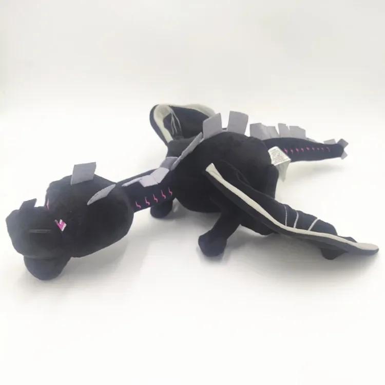 60cm Game MC Ender Dragon Enderdragon Plush Toys Doll Black Ender Dragon Plush Soft Stuffed Animals Toys Gifts for Children Kids