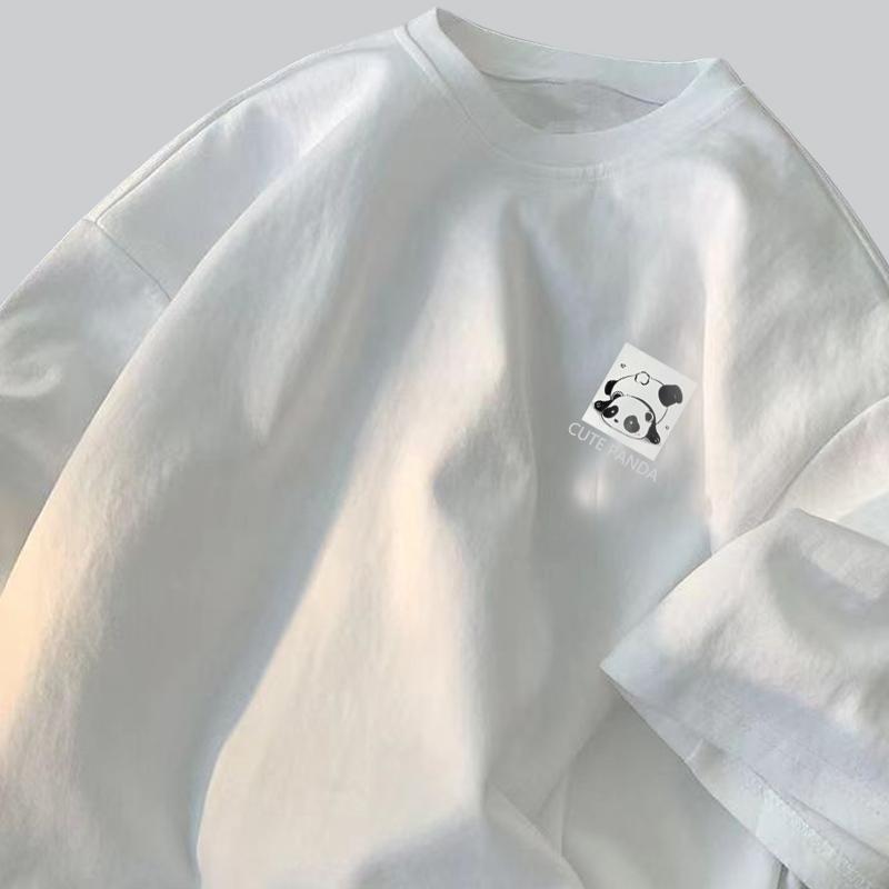 Cotton Short-sleeved T-shirt Female Summer New Five-minute Sleeve Loose