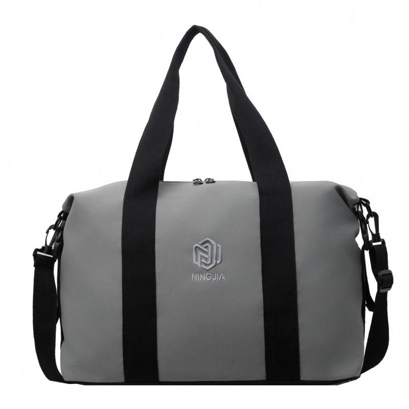 Short-Distance Travel Bag Men's Portable Large Capacity Luggage Bag Women Multi-Functional Sports Yoga Bag Dry Wet Separation Storage Bag