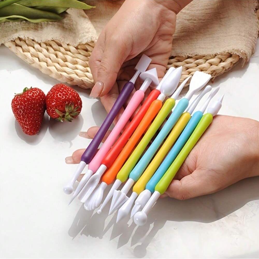 Cake Fondant Pens Edible Art Decorator Pens Cake Decoration Flower Carvied Tool Sugarcraft Fondant Cake Modelling Carving Cutter