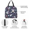 Cute Koala Lunch Bags Portable Insulated Polyester Cooler Thermal Cold Food Picnic Lunch Box for Women Kids