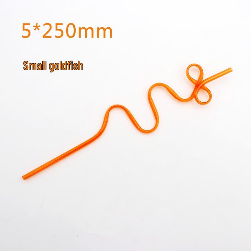 Eco-friendly PETG Crystal Shaped Straws - Creative, Cute, Disposable Party Tubes