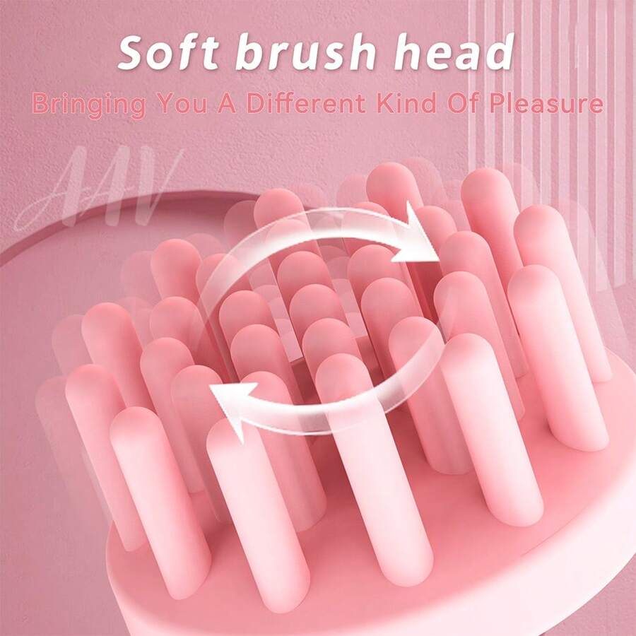 Nipple Sucker Strong Suction Stimulation Massager and 10 Vibrator Rotating Modes, Rechargeable Adult Toys for Fun Three Pairs  of Massage Heads