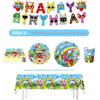 Rhythm Box Birthday Party Set: Kids' Theme Plates, Napkins, Banner, Flags