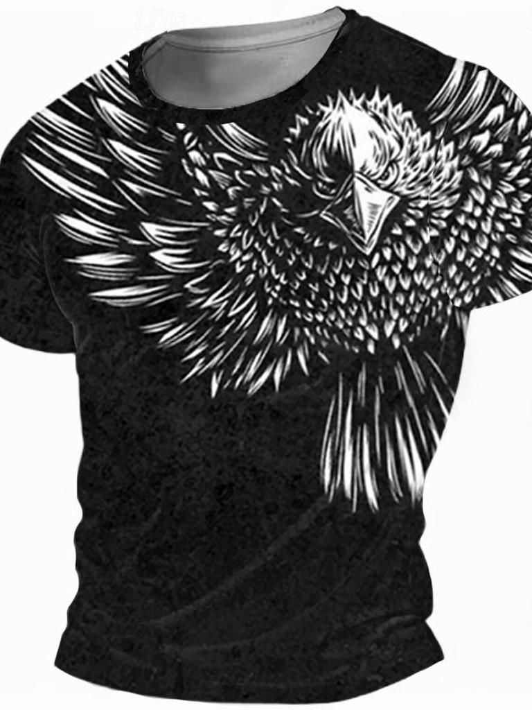 Flame Animal модная мужская футболка с 3D принтом футболка для уличного спорта уличная футболка черная рубашка с круглым вырезом летняя весенняя одежда одежда