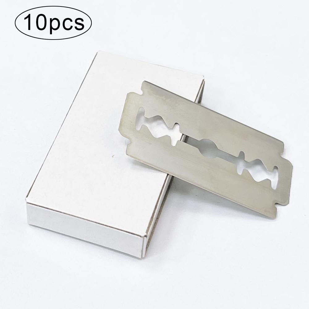 1 stücke Rasieren Barber Tools Edelstahl Manuelle Klapp Haar Rasieren Trimmen Messer Halter Haarschnitt Bart Augenbraue Rasiermesser