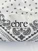 Ebre Paisley Hobo Bag Black