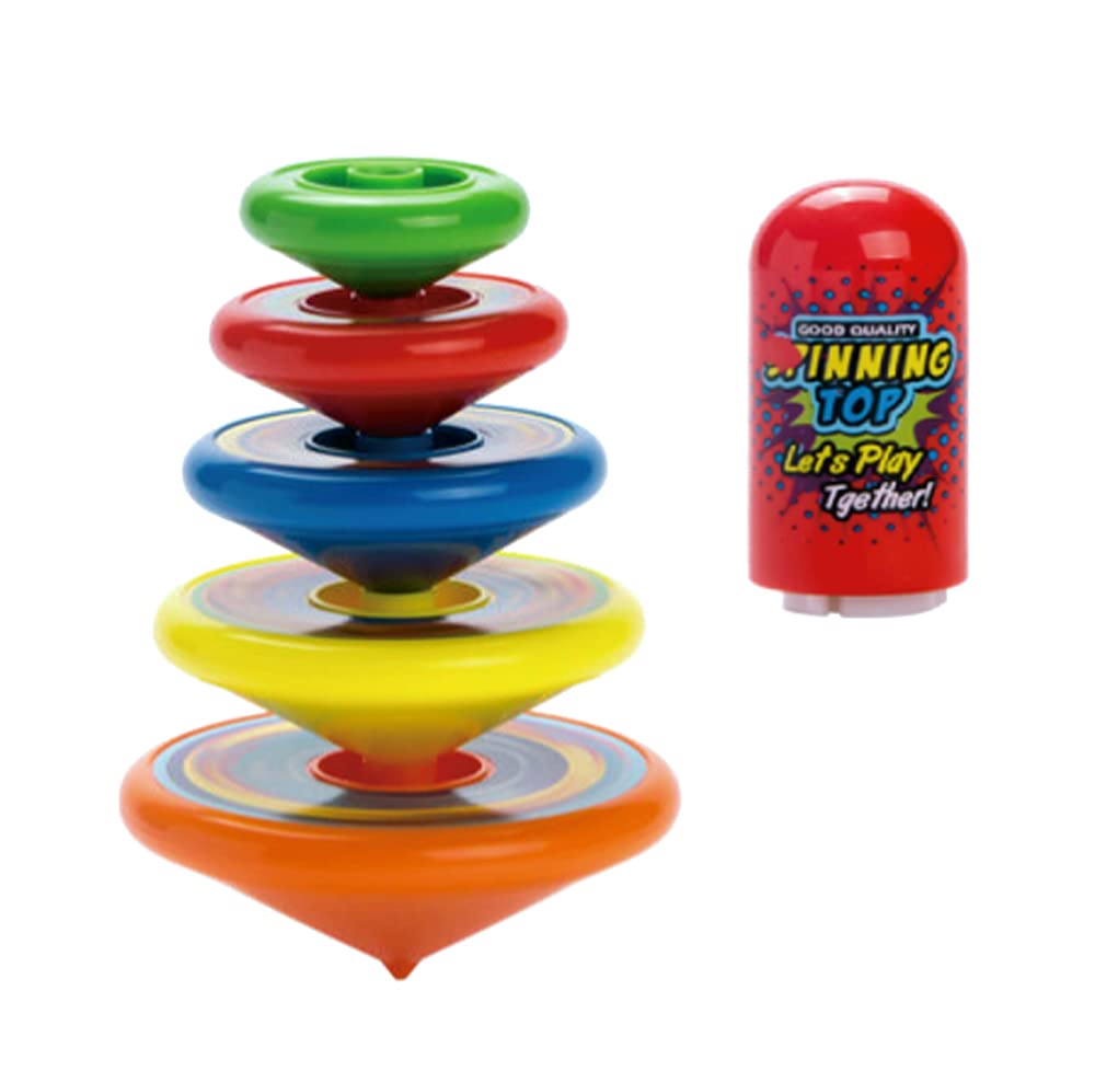 

Top Stacking Top Daruma Drop Stacking Top Top Game Stacking Top Spinning Top Stacking Challenge Educational Toy 5-tier