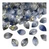 50Pcs Glass Camellia Tea Pendant 26 x 18mm Leaf Size DIY Jewelry Making Beads Set for Necklaces Bracelets Earrings