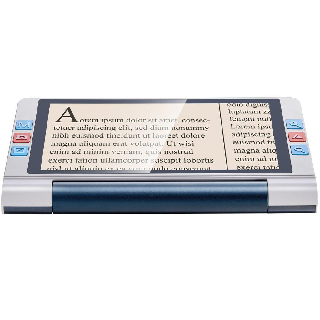 Tragbare Digitale Lupe, 203mm Touchscreen Elektronische Video-Lupe für Niedrigsehende, 2X - 20X Elektronische Lesehilfe mit 13MP Autofokus HD