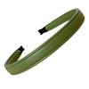 Jennie-Style Retro PU Leather Headband - Simple, Chic Hair Accessory for Women