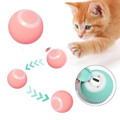 Jucării inteligente pentru pisici Minge rulanta automată Jucării electrice pentru pisici interactive pentru antrenamentul pisicilor Jucării cu mișcare automată pentru pisoi Accesorii pentru animale de companie