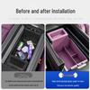 Heightened Armrest Box Storage Organizer: Compatible with 26 Xiaomi SU7 Models, Silicone Interior Partition Accessories.