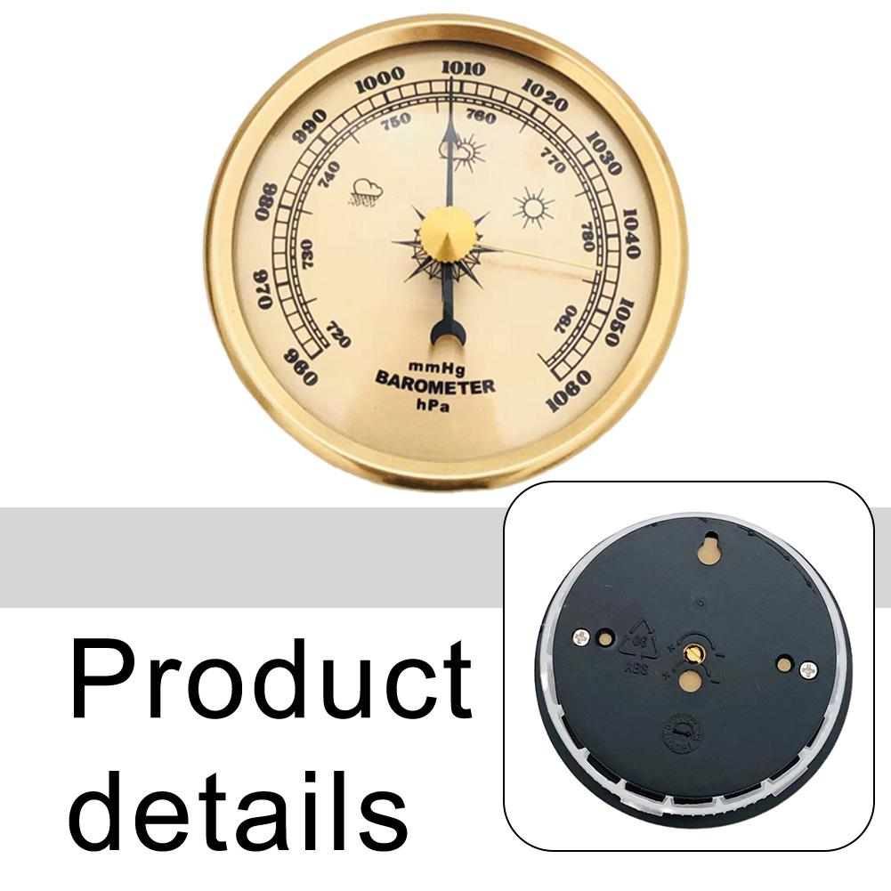 Adjustable Barometer Accurate Environmental Pressure Gauge Adjustable Settings Calibrated Barometer Easy To Use