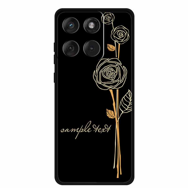 3D Emboss Flower Case For Moto Edge 60 60s Stylus Pro 5G Soft Silicone Bumper Phone Cover For Motorola Edge 60 Fusion 60 s Funda