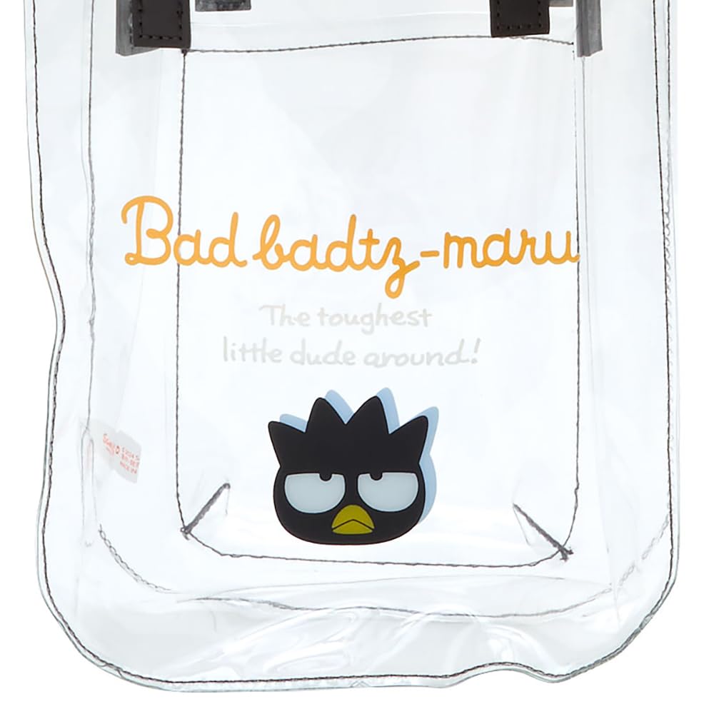 Sanrio Clear handbag with shoulder bag Bad BAD Character 183148 (SANRIO) Badtz-Maru Badtz-maru Badtz-maru BADTZ-MARU 21×17×7.5cm