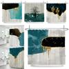 Nordische Abstrakte Kunst Duschvorhang Einfache Geometrie Badewannenvorhang Wasserdicht Polyester Badezimmer Vorhang Zubehör Dekor