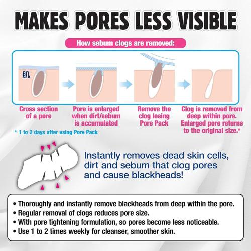 Biore Pore Refreshing Pack For Nose + For Areas of Concern [Pore Pack]