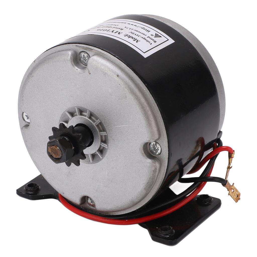 Electric Bike Brushed Motor Heat Resistance 24V 250W Aluminum Alloy Electric Bike Motor Set Fully Equipped for Conversion