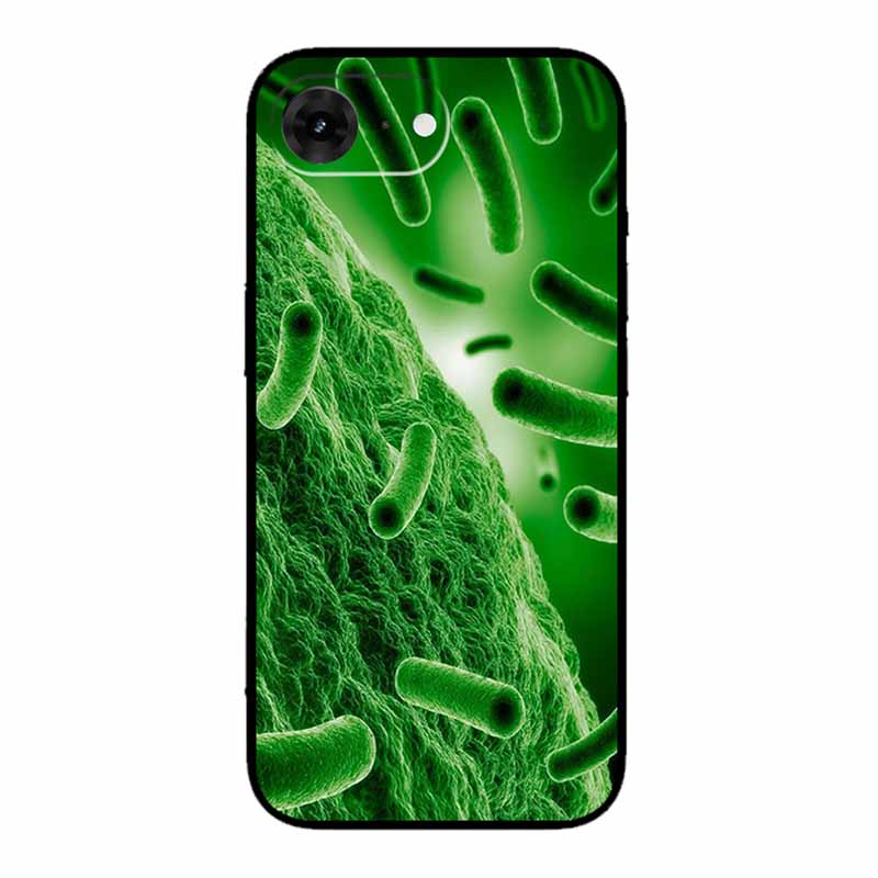 For iPhone 16e 2025 Case 16 E Coque Flowers Black Silicone Soft Back Cover Case For iPhone 16e Phone Cases 6.1" Funda Shockproof