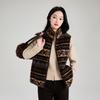 SOFSIL Women's Vintage Fair Isle Jacquard Vest