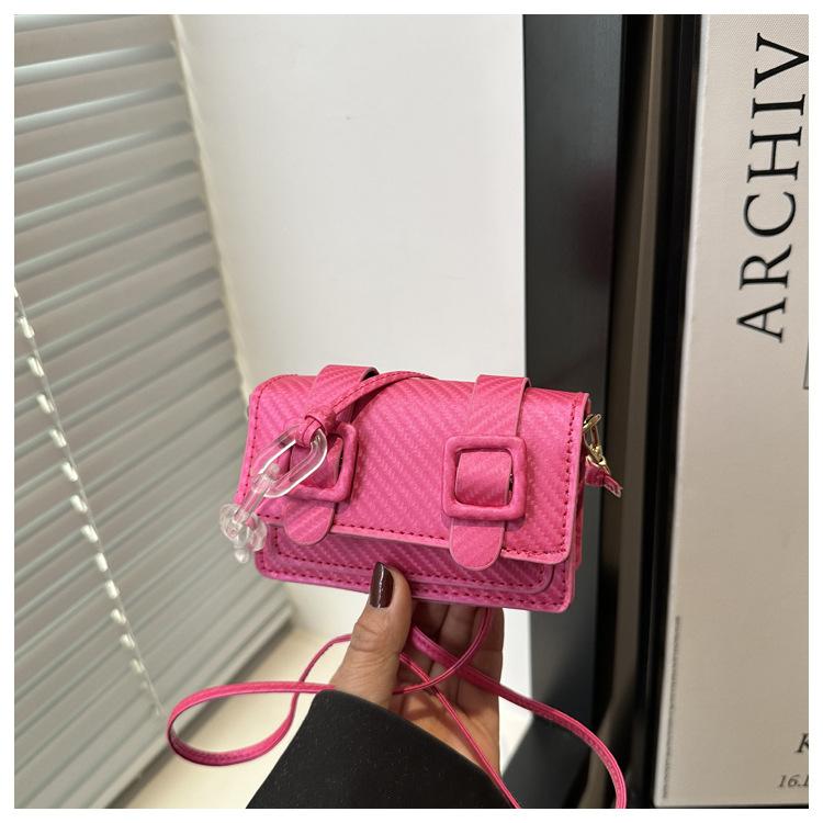 

лето новый модный большой вместимости однотонный повседневный полосатый ремень декоративный на плечо мессенджер маленькая квадратная сумка